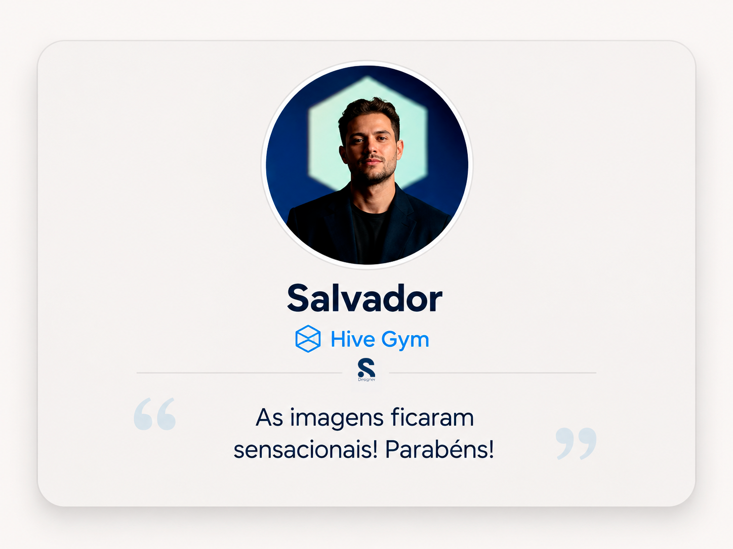 Depoimento de Salvador - Hive Gym