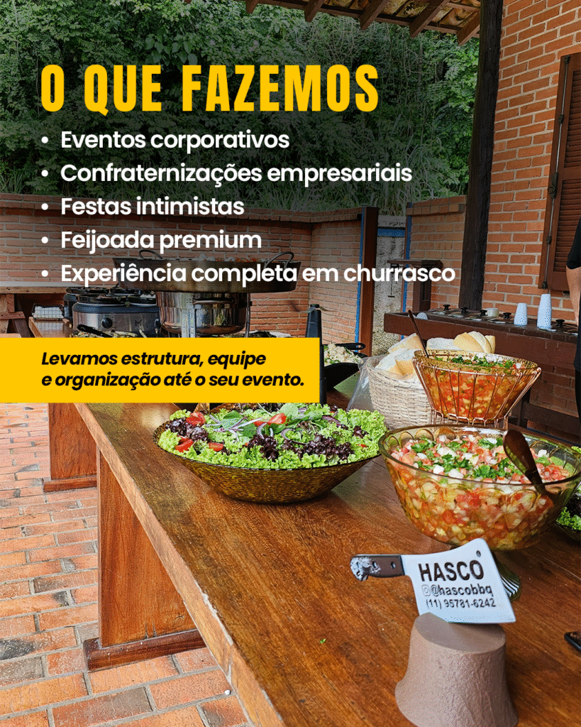 Churrasco — peça 3