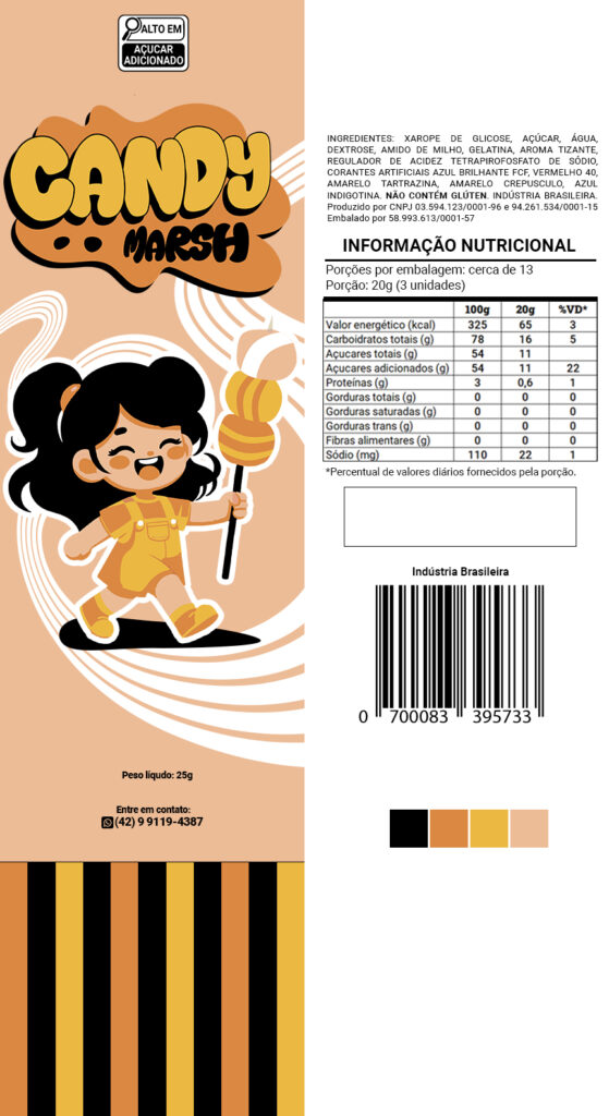 Emabalagem – Candy Marsh