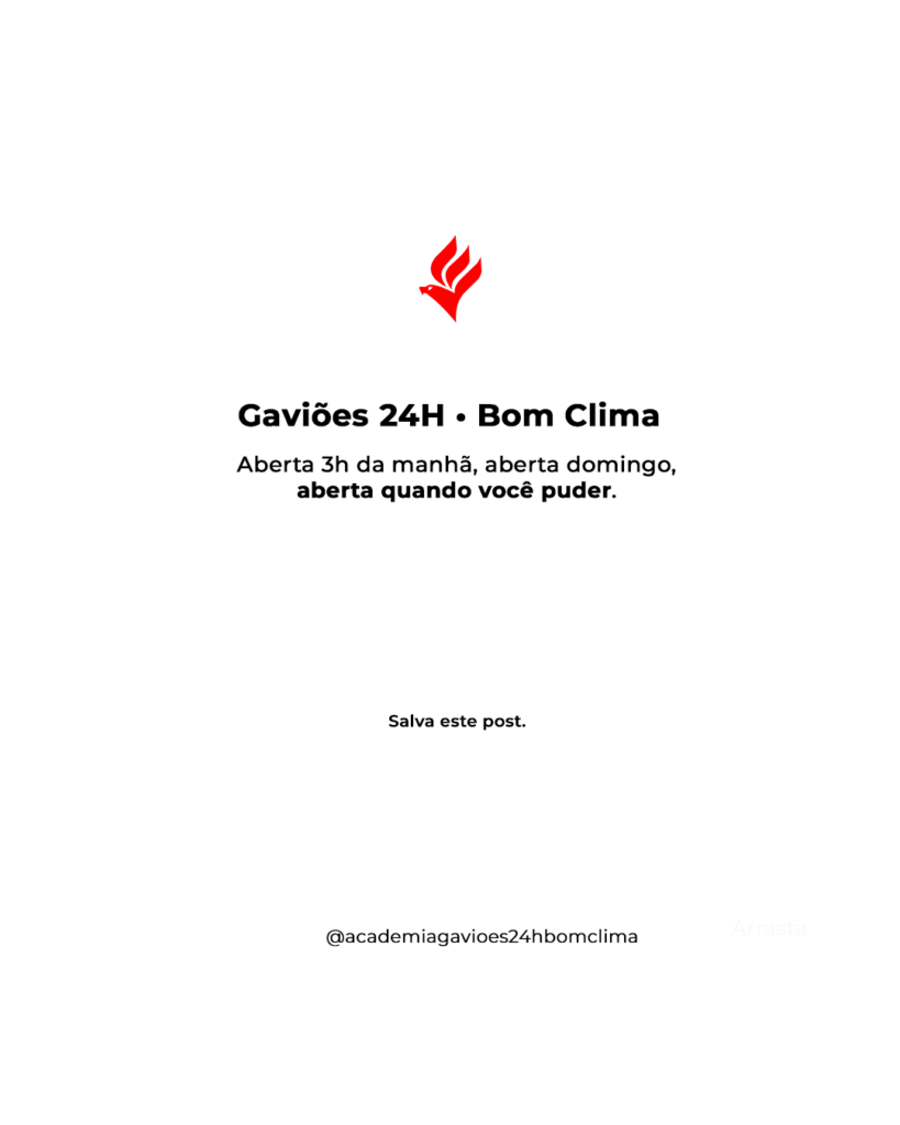 Academia Gaviões 24H — peça 7
